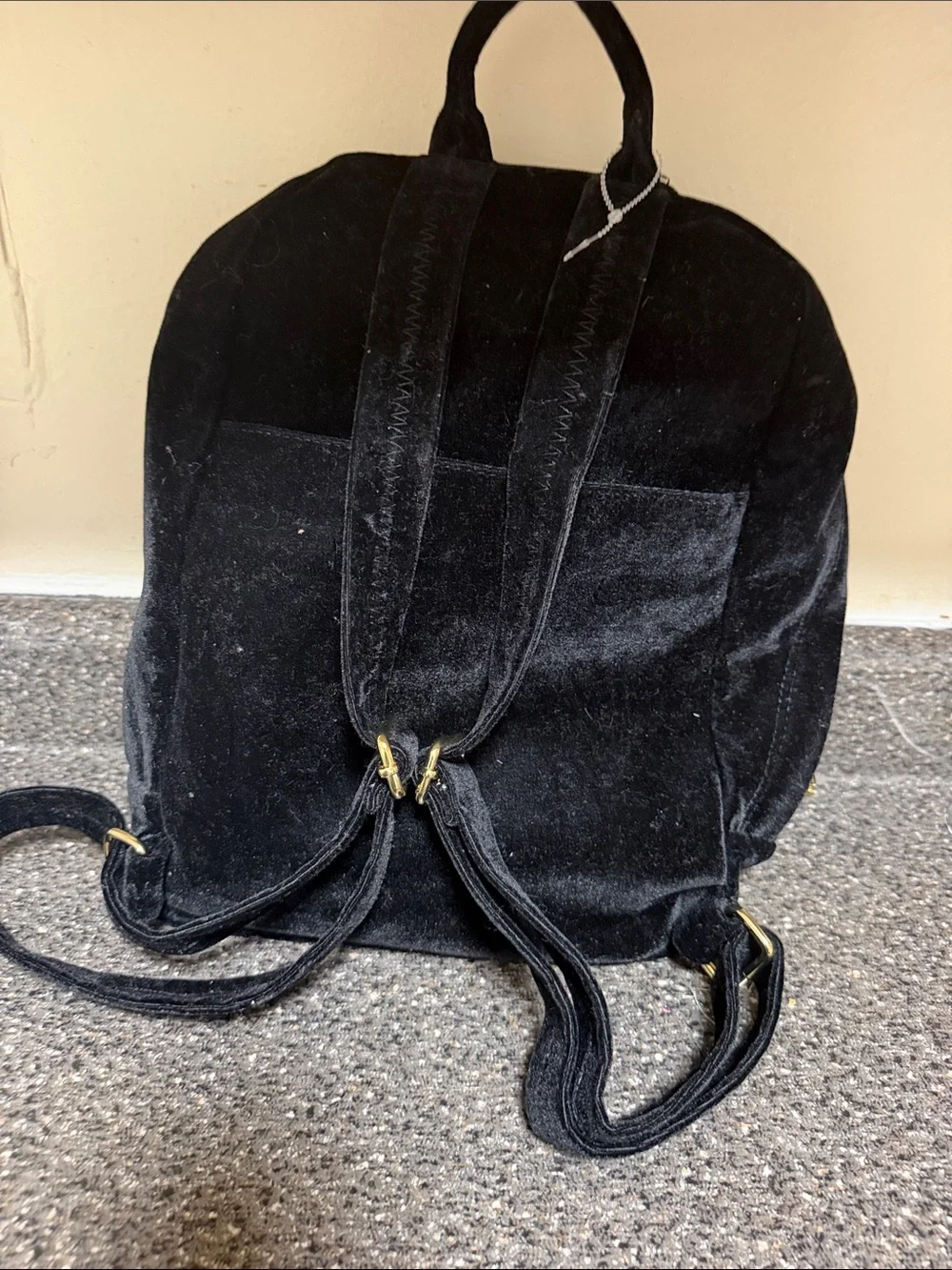 Aimee kestenberg velvet backpack NWOT